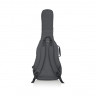 GATOR GT-ACOUSTIC-BLK -  усиленный чехол для акустических гитар, цвет черный