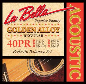 LA BELLA 40 / PR струны для акустической гитары