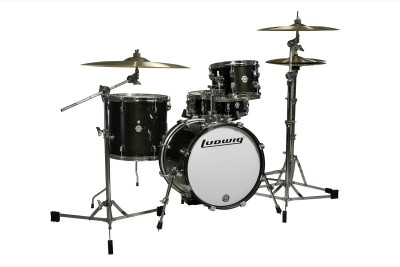 Комплект барабанов LUDWIG LC179X (016) Breakbeat Questlove Ahmir Thompson (16"x14")(13"x13")(10"x7")(14"x 5") + держатель томов и фурнитура хром