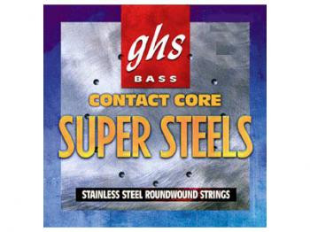 GHS L5200 Light Gauge Contact Core Super Steels струны для 4-струнной бас-гитары