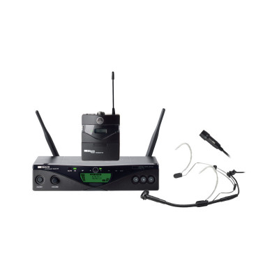 AKG WMS470 Pres Set BD3 50mW - радиосистема с оголовьем и петличным микрофоном (720-750МГц)
