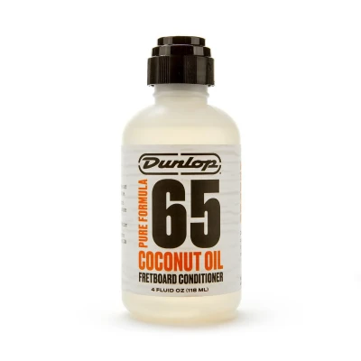 Кокосовое масло для грифа Dunlop 6634 Pure Formula 65 Coconut Oil Fretboard Conditioner, 118 мл
