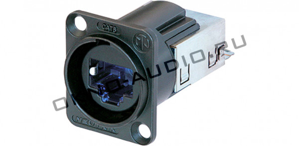 Панельный разъем Neutrik NE8FDY-C6-B RJ45 для CAT6 экранированный