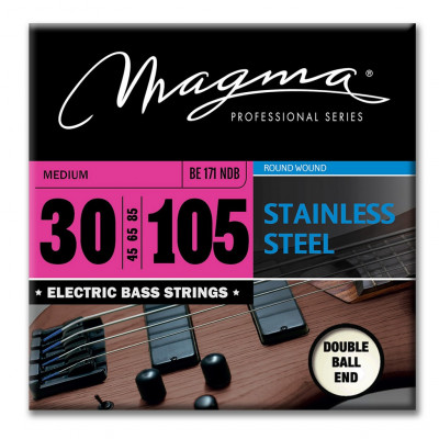 Комплект струн для 5-струнной бас-гитары High C Double Ball End 30-105 Magma Strings BE171NDB