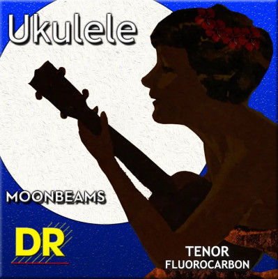 Струны для укулеле-тенор DR UFT - MOONBEAM флюорокарбон
