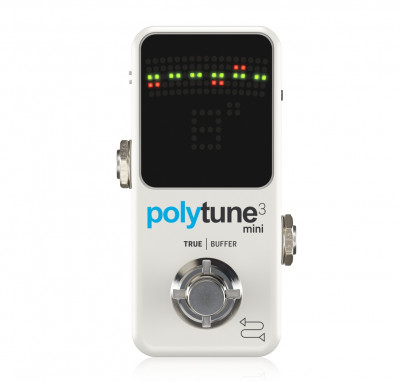 Педаль эффектов TC electronic POLYTUNE 3 MINI гитарный тюнер