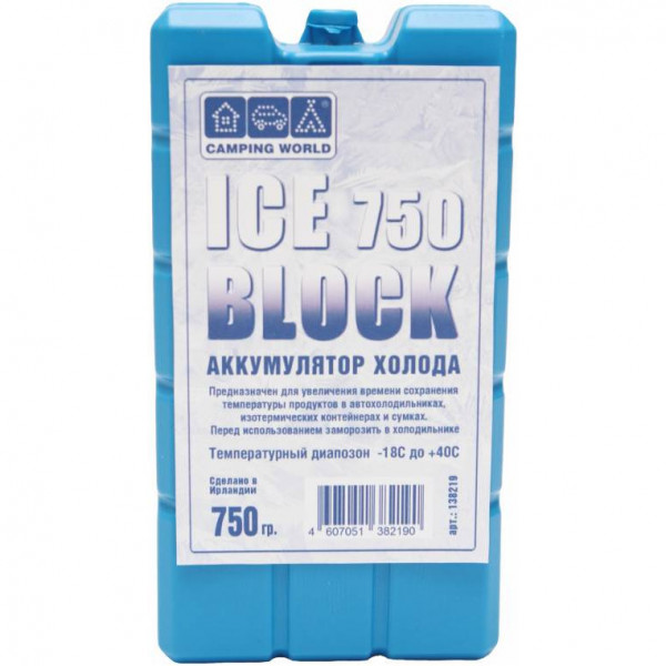 Аккумулятор холода Iceblock 750 CAMPING WORLD