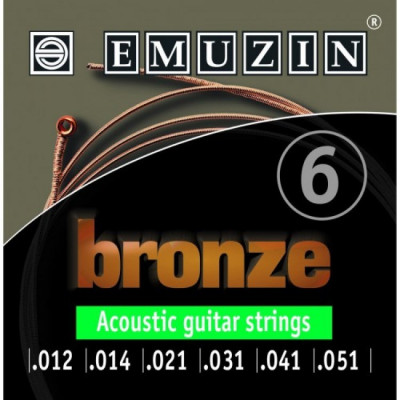 EMUZIN .014 одиночная струна для акустической гитары