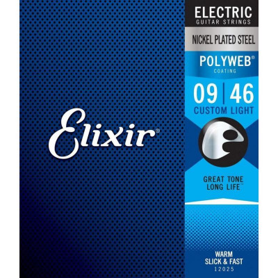 Струны для электрогитары ELIXIR 12025