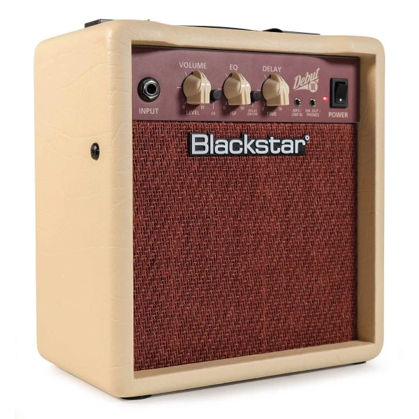 Комбоусилитель гитарный транзисторный 10Вт Blackstar Debut 10E, цвет кремовый