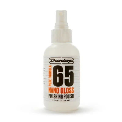 Полироль для корпуса гитары Dunlop 6604 Pure Formula 65 Nano Gloss Finishing Polish, 118 мл