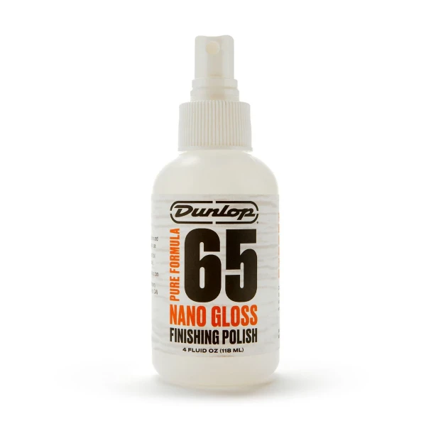 Полироль для корпуса гитары Dunlop 6604 Pure Formula 65 Nano Gloss Finishing Polish, 118 мл