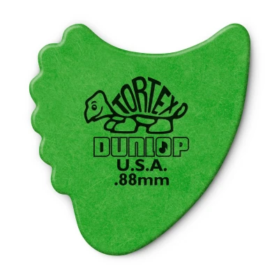 Медиаторы Dunlop 414R088 Tortex Fins, толщина 0.88 мм, 72 шт.