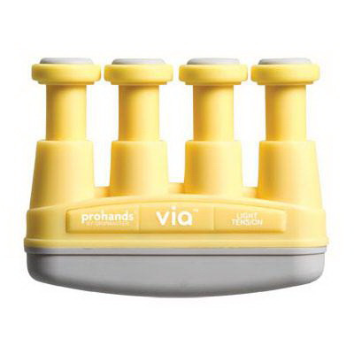 Тренажёр для пальцев рук PROHANDS VIA VM-13101 легкий, желтый