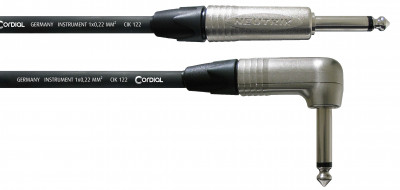 Инструментальный кабель Cordial CXI 3 PR угловой