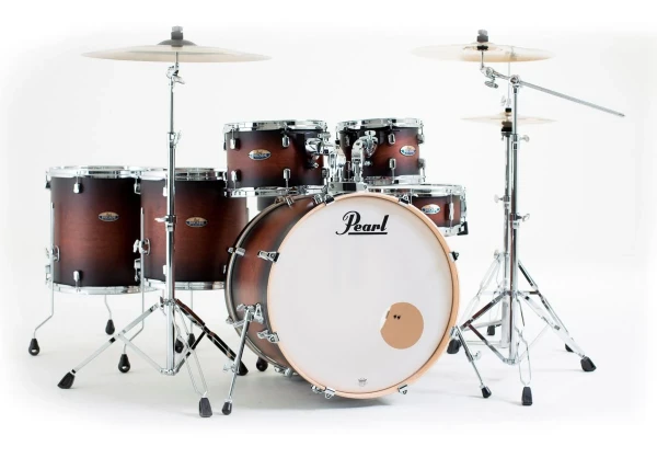 Ударная установка из 6 барабанов со стойками Pearl DMP926S/C260, цвет Satin Brown Burst