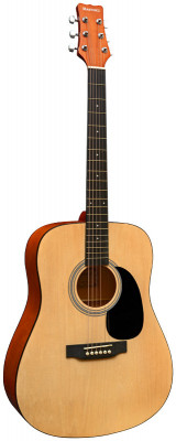 Акустическая гитара MARTINEZ FAW-701 натурального цвета