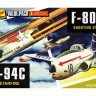Склеиваемая модель Hawk Lindberg 1/48 2 pack US Korean War Fighte