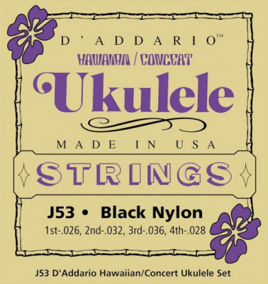 D'ADDARIO J53 струны для укулеле-концерт
