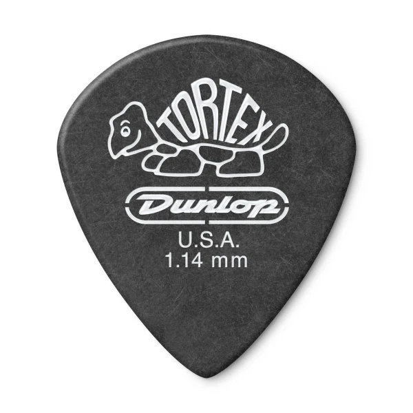 Медиаторы Dunlop 482R114 Tortex Pitch Black Jazz III 72Pack, толщина 1.14 мм, 72 шт.