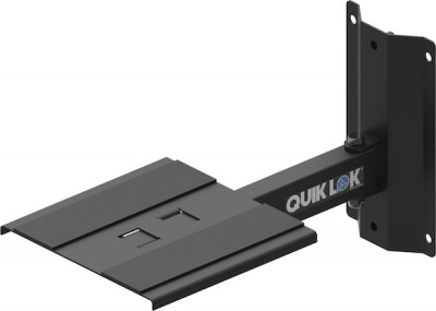 QUIK LOK QL958 настенный держатель-подставка 23 кв. см для акустических систем до 35кг с возможностью регулировки +/-90гр, черн