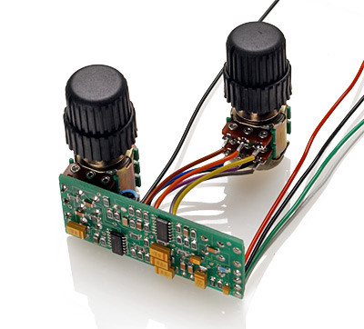 EMG BQC Control 3-полосный эквалайзер с параметрической серединой для бас-гитары