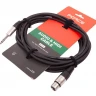 Кабель микрофонный FORCE FMC-15/6 XLR(F) - стерео джек (TRS), 6 м