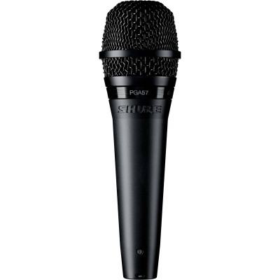 Микрофон SHURE PGA57-XLR инструментальный для ударных, кардиоидный, 50-15000 Гц