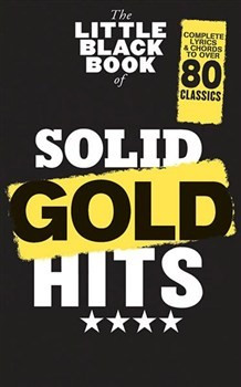 AM1007358 The Little Black Book Of Solid Gold Hits книга с нотами и аккордами