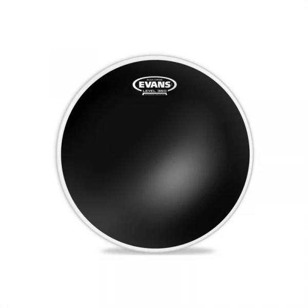 Evans TT15CHR Пластик для барабана Black Chrome 15", двухслойный, черный хром