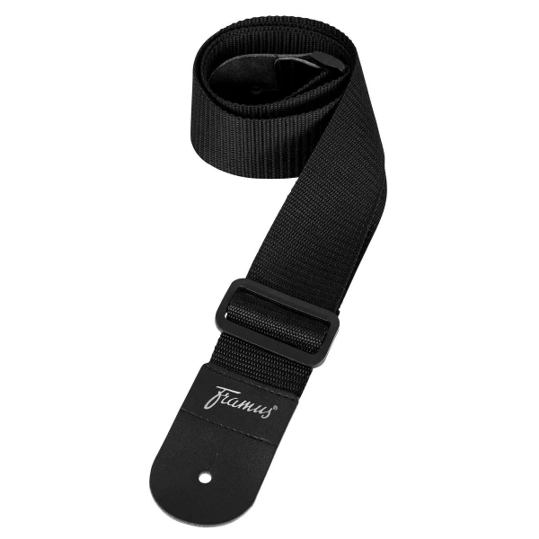 Гитарный ремень Rockstrap RST NB FRAMUS G, лого Framus, 50 мм, чёрный