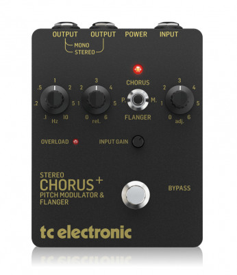 Педаль эффектов TC electronic SCF GOLD хорус-фленжер