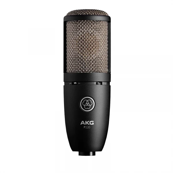 Конденсаторный микрофон AKG P220 кардиоидный мембрана 1"