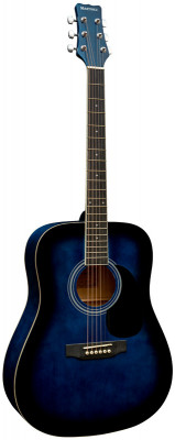 Акустическая гитара MARTINEZ FAW-702 BL синяя