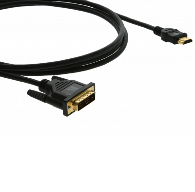 Кабель соединительный KRAMER C-HM/DM-3 HDMI-DVI вилка 0,9 м