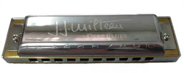 Губная гармошка диатоническая HOHNER Jean Jacques Milteau 501/20 MS A (M501210)