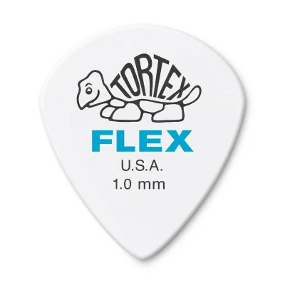 Медиаторы Dunlop 468P100 Tortex Flex Jazz III, толщина 1 мм, 12 шт.
