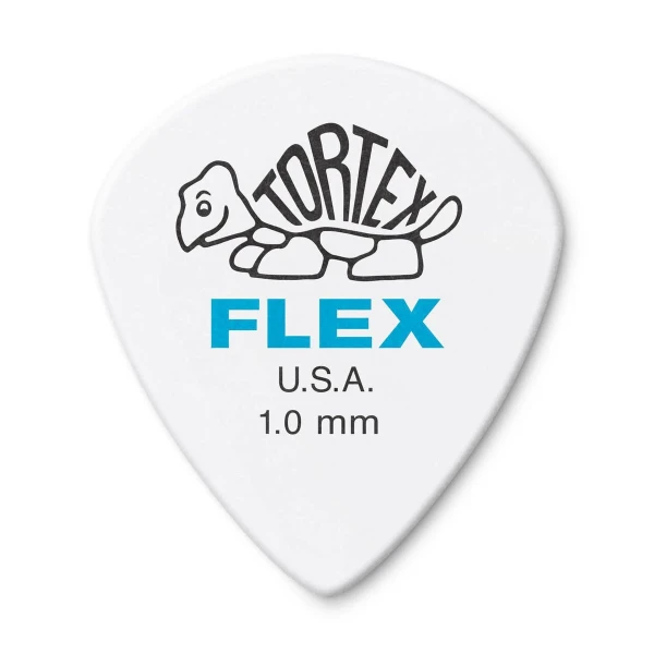 Медиаторы Dunlop 468P100 Tortex Flex Jazz III, толщина 1 мм, 12 шт.