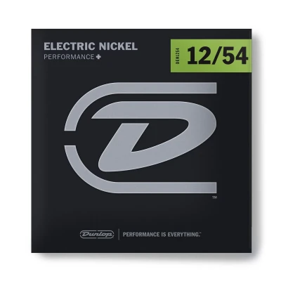 Струны для электрогитары Dunlop DEN1254, никель, 12-54