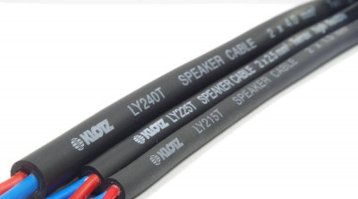KLOTZ LY225S спикерный кабель, структура 2.5 мм2, цвет черный, цена за метр