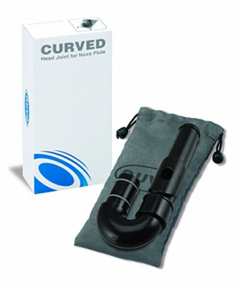 NUVO Curved Head Joint in Tote Bag - Black Изогнутая головка флейты, цвет - чёрный