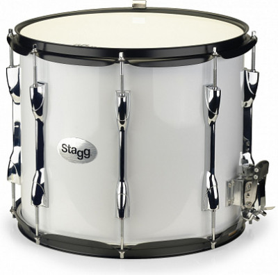STAGG MASD-1412 Маршевый барабан, 14"x12",цвет белый