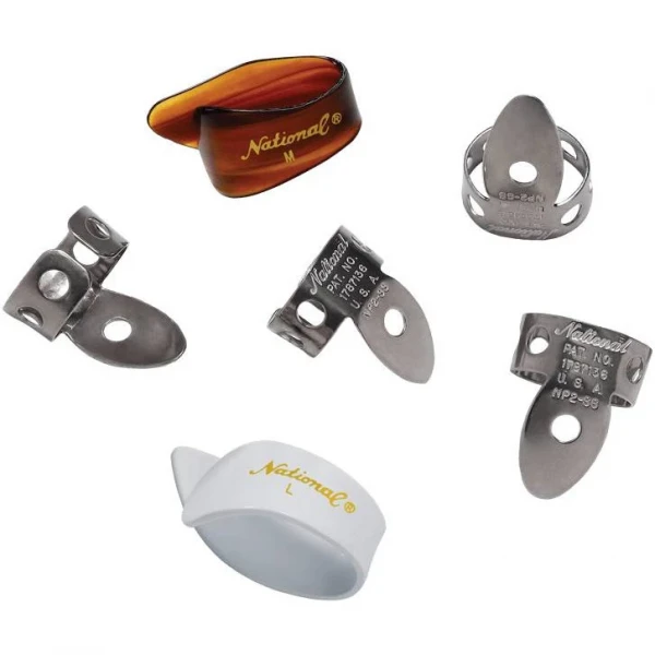 Комплект медиаторов-когтей PLANET WAVES NP2SS7T8W-06 пластик, 4 шт