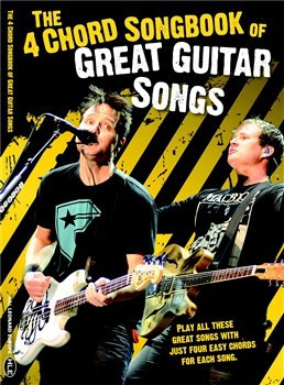 HLE90004695 The 4 Chord Songbook Of Great Guitar Songs книга с нотами и аккордами