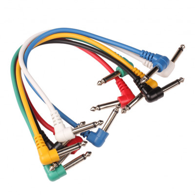 Инструментальный патч-кабель ALPHA AUDIO Basic Line Patch Cable 0,3 m 2х6,3mm Angled mono jack plug