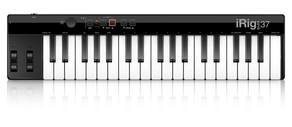 IK MULTIMEDIA iRig Keys 37 USB MIDI-клавиатура для Mac и PC, 37 клавиш