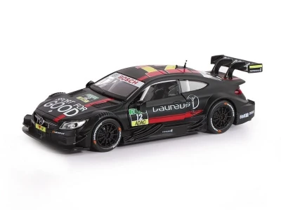 Машина "АВТОПАНОРАМА" Mercedes-AMG C 63 DTM, черный матовый, 1/32, в/к 17,5*12,5*6,5 см