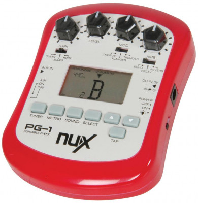 Гитарный процессор NUX PG-1 Distortion, AIR