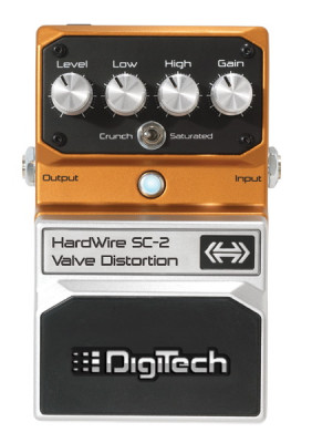 Педаль DIGITECH SC-2 Valve Distortion для электрогитары
