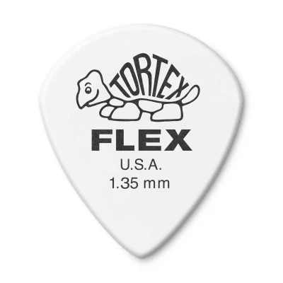 Медиаторы Dunlop 468P135 Tortex Flex Jazz III, толщина 1.35 мм, 12 шт.